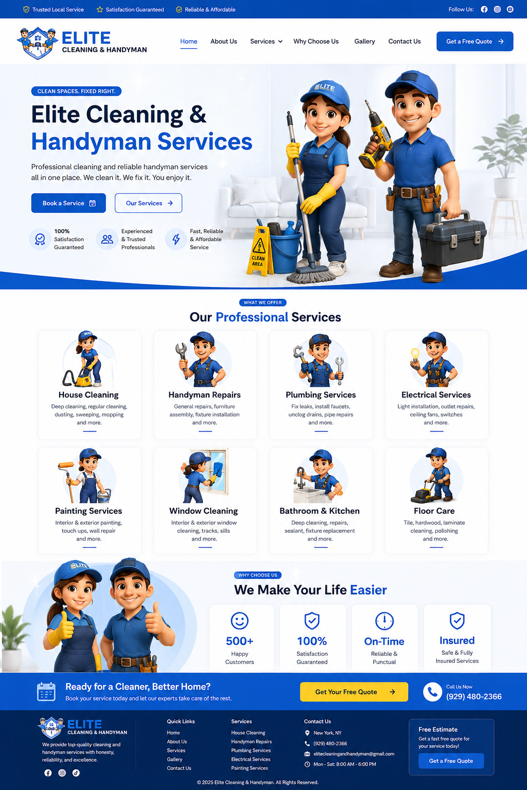 Elite Cleaning and Handyman